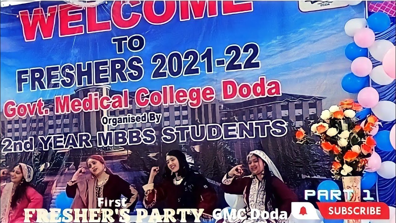 Fresher's Party| Gmc Doda | Part 01