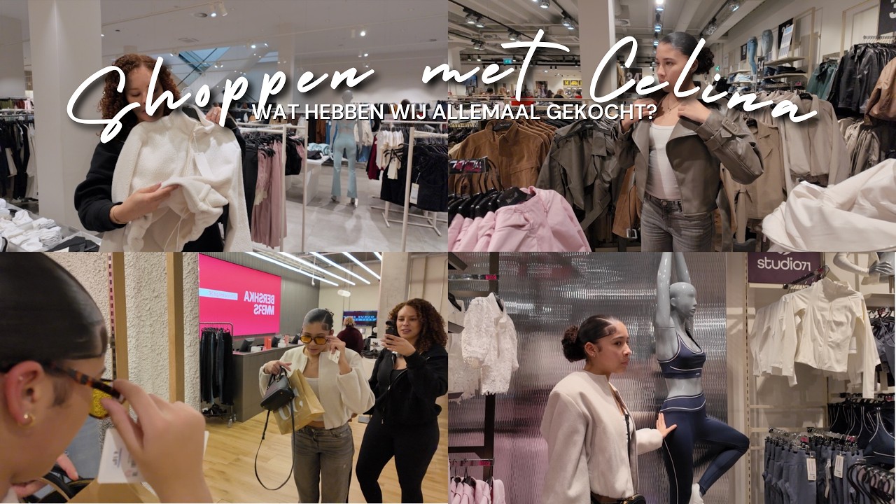 VLOG Kom met ons SHOPPEN en dit koopt Rio voor Celina!