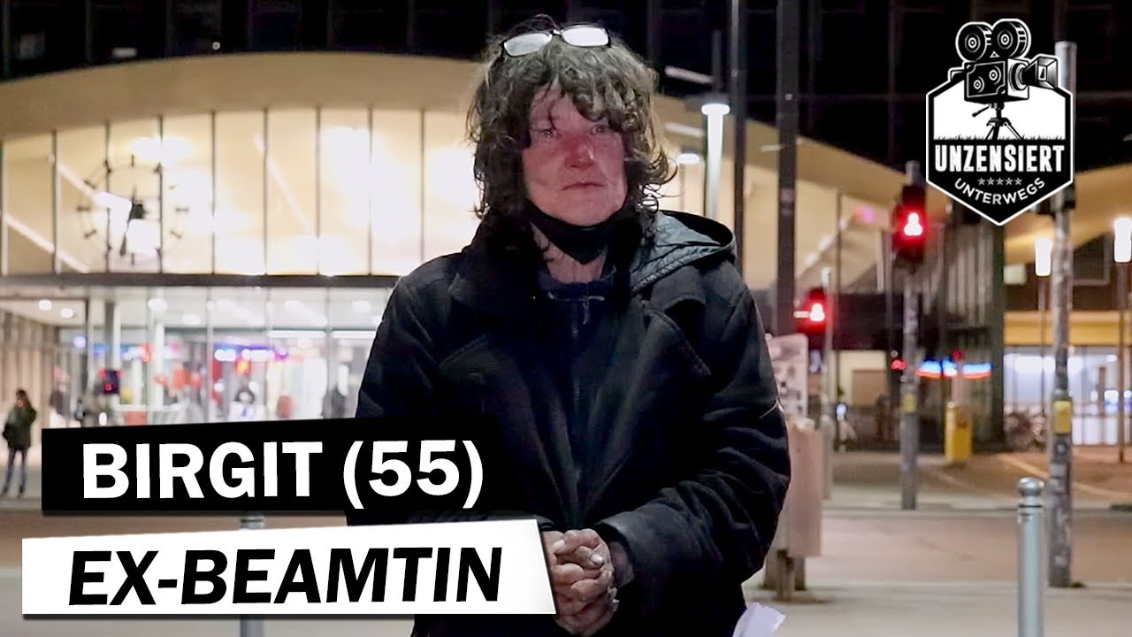EX-BEAMTIN lebt auf der Straße - Bochum Hauptbahnhof