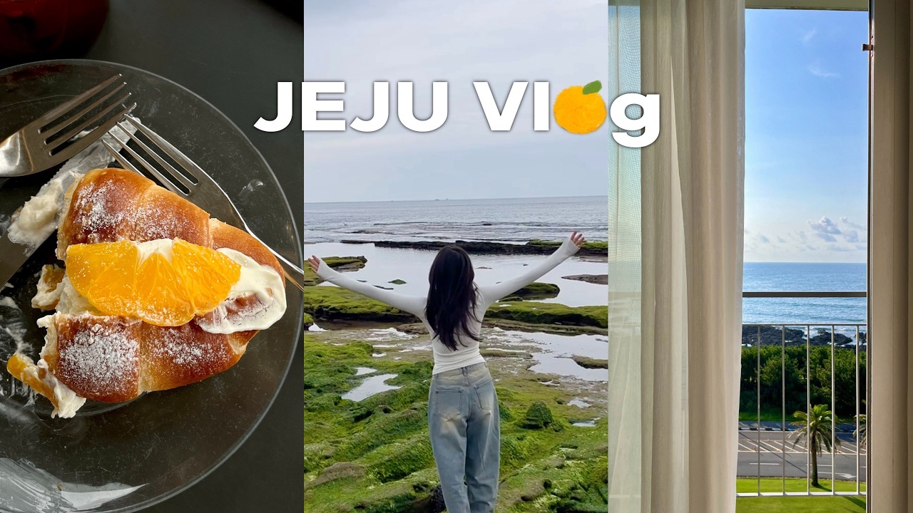 JEJU vlog 🍊 제주 찐 맛집 & 카페 추천 🍵 3박 4일 코스 추천 • 서귀포 표선 여행