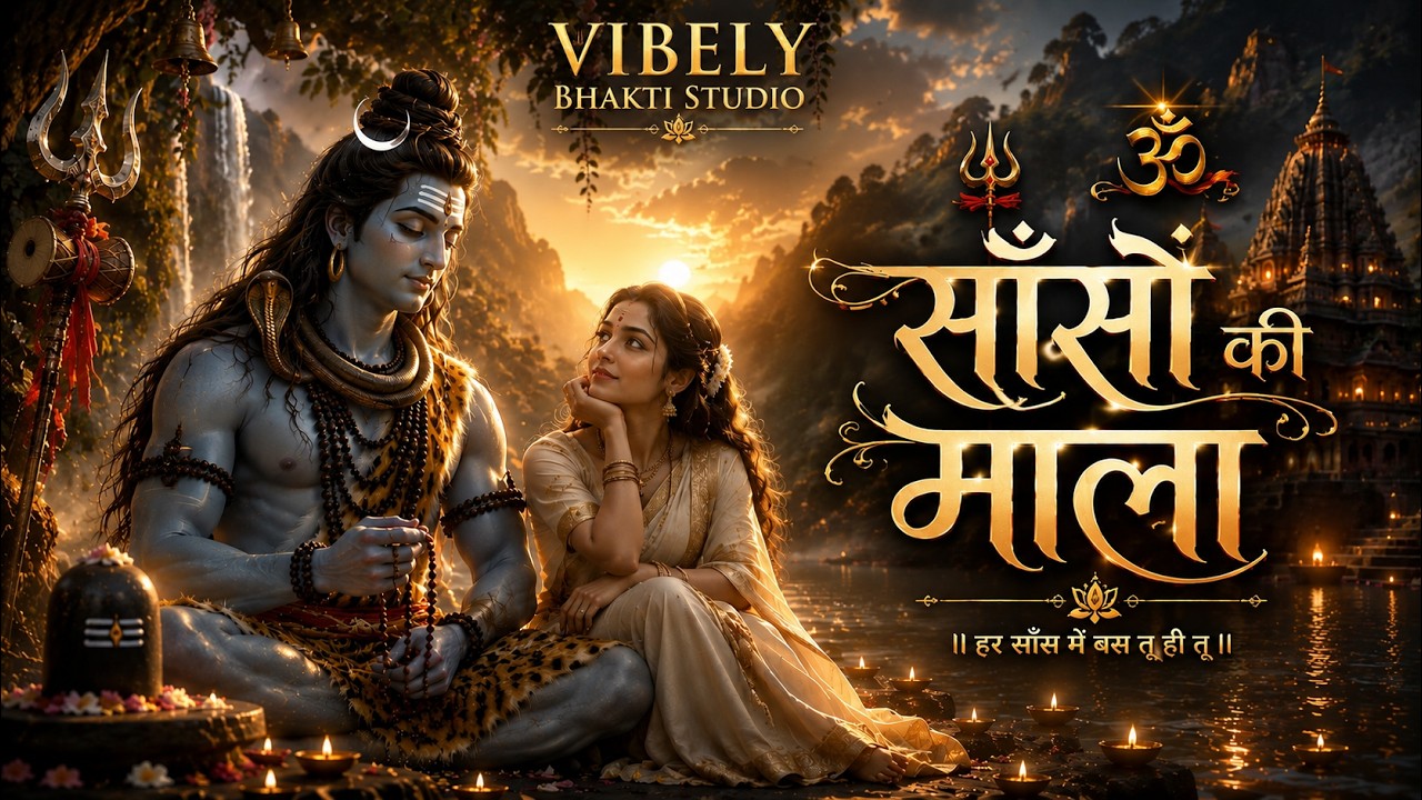 सांसो की माला पे सिमरु मैं शिव का नाम - Sejal Keshari - Sanso Ki Mala -Vibely Studio Bhakti Song