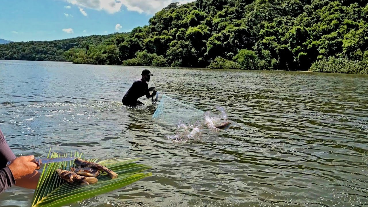 Como esperei por uma tarrafada dessa... #peixeassado 🔥