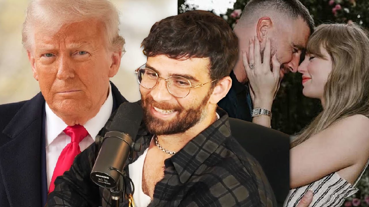 Hasanabi Reacts to Donald Trump Reacting to Taylor Swift and Travis Kelce's Engagement!