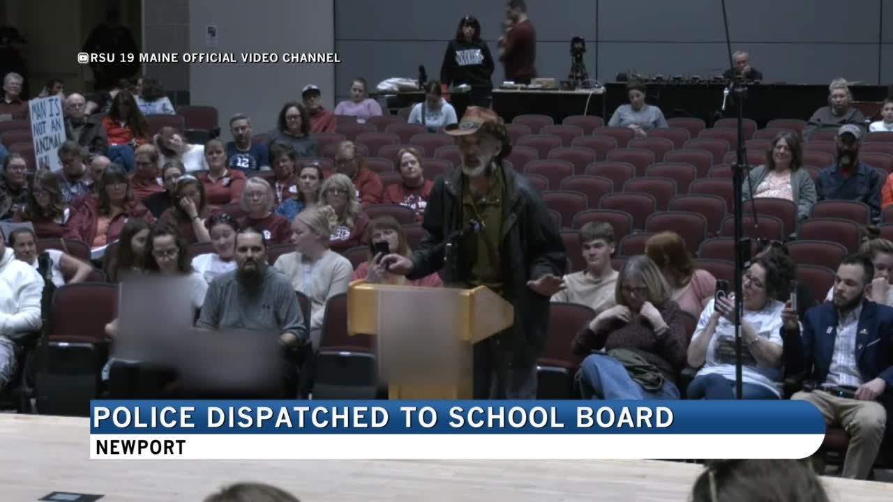 Police respond to heated RSU 19 school board meeting in Newport