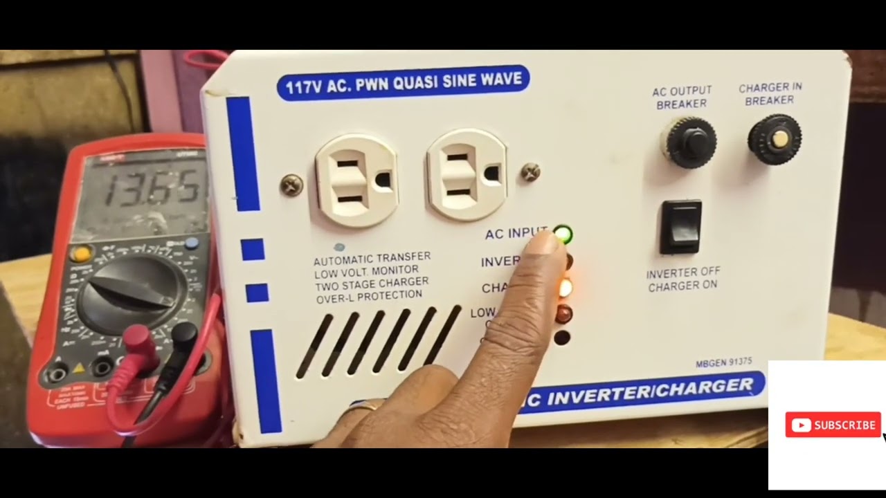cuál es la función de los bombillitos o led del inversor. parte 2