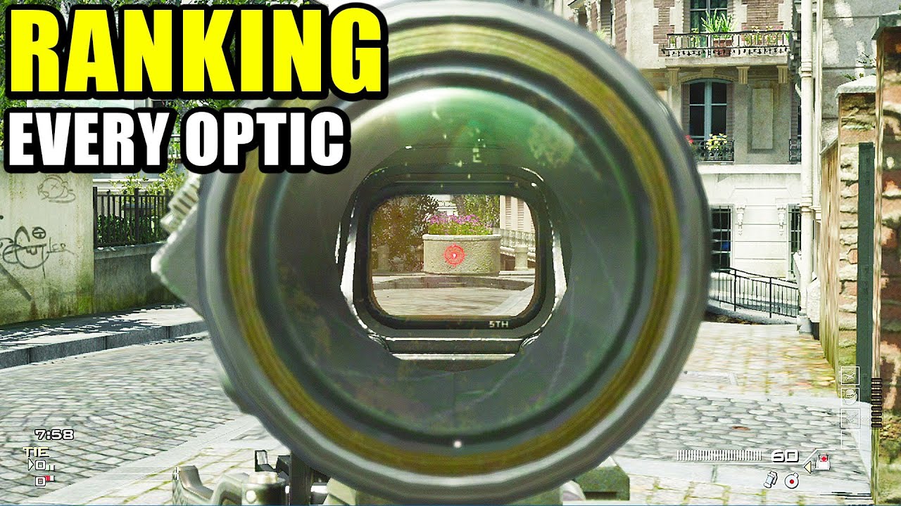 Ranking Every OPTIC SIGHT in COD History (Worst to Best)