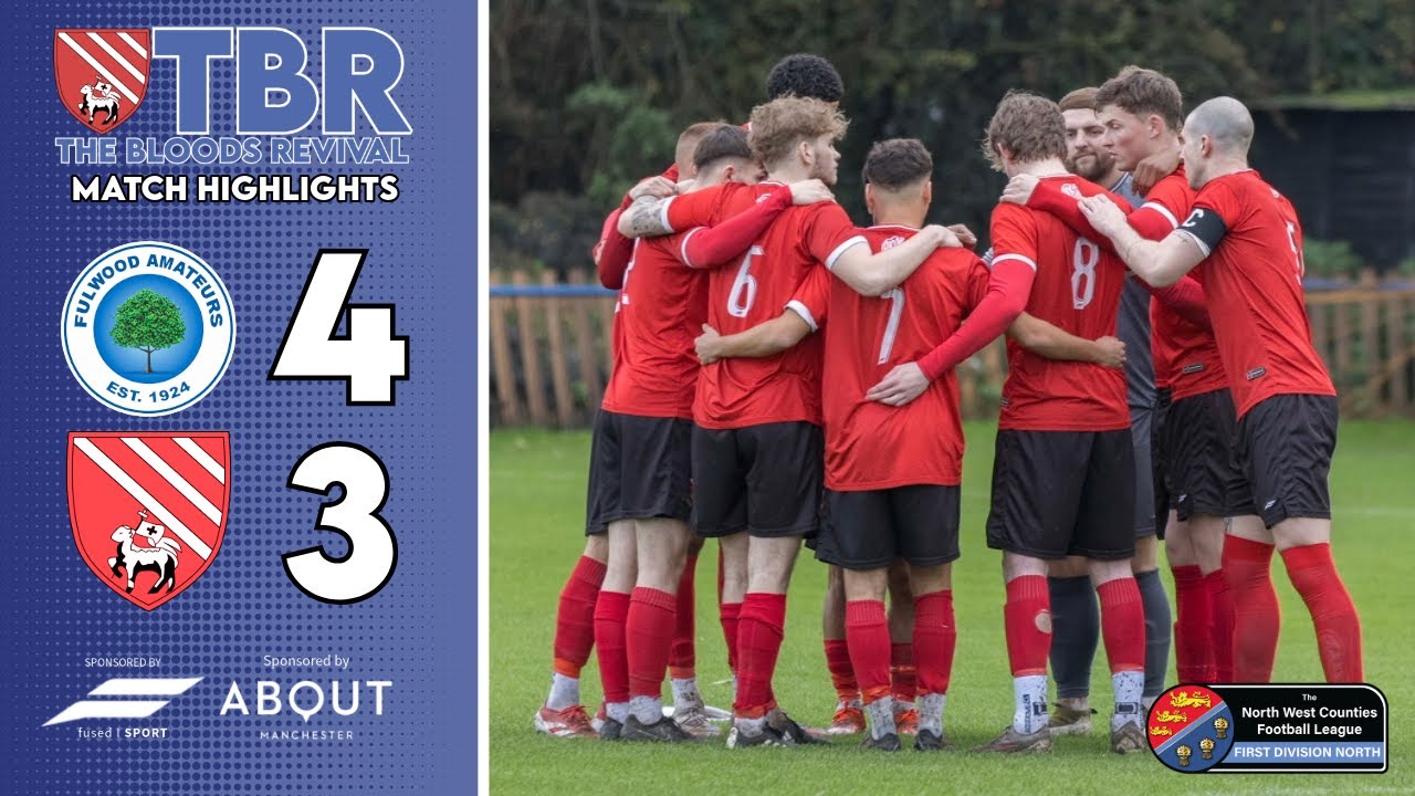 Match Highlights - Fulwood Amateur AFC v Droylsden FC | NWCFL 1st Division North | 01/11/2025