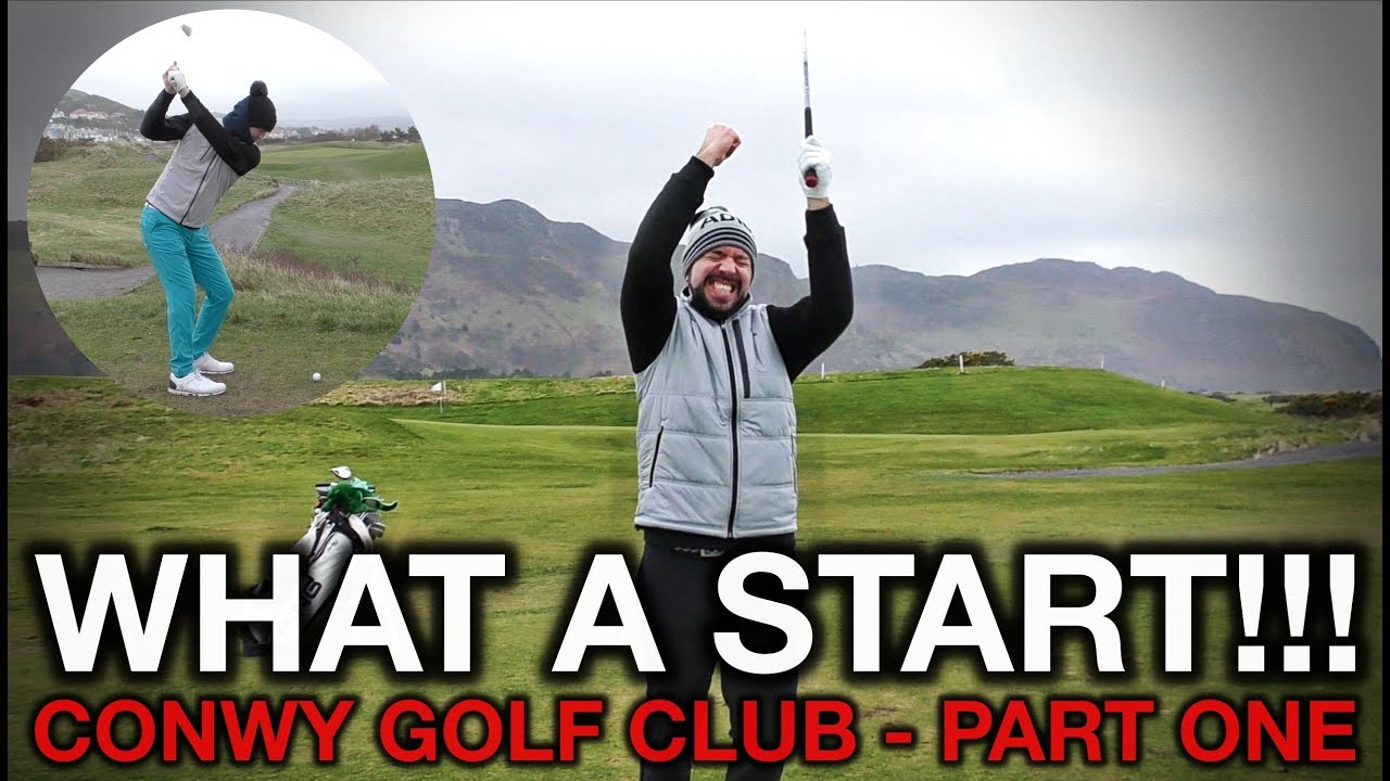 WHAT A START 😆Conwy Golf Club vs Matt Fryer - Part One