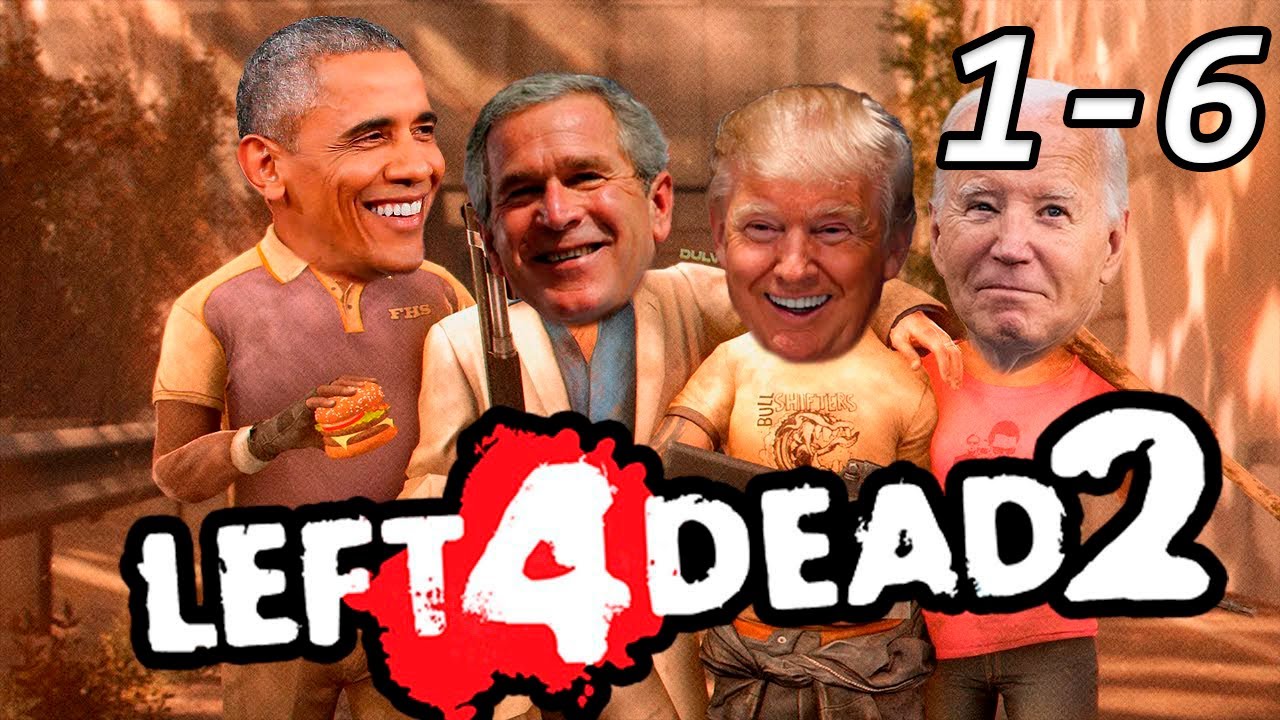 US Presidents Play Left 4 Dead 2 Part 1-6