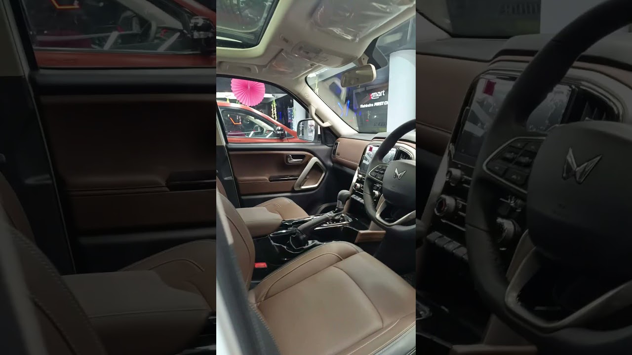 Automatic Scorpio N Z8 Select Only 22.22 On road✅  Check the Interior🌟 #scorpion #automobile #thar