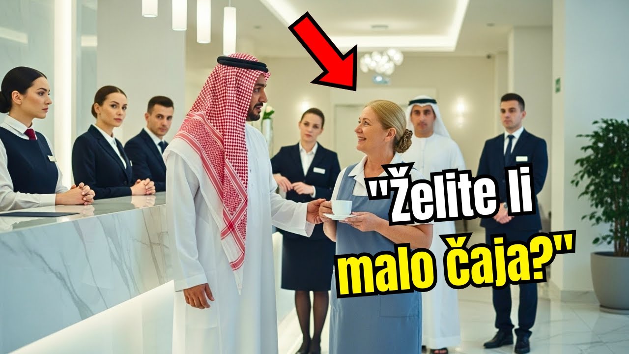 Na recepciji nitko nije razumio šeika milijunaša. Sve dok mu čistačica nije ponudila čaj na arapskom