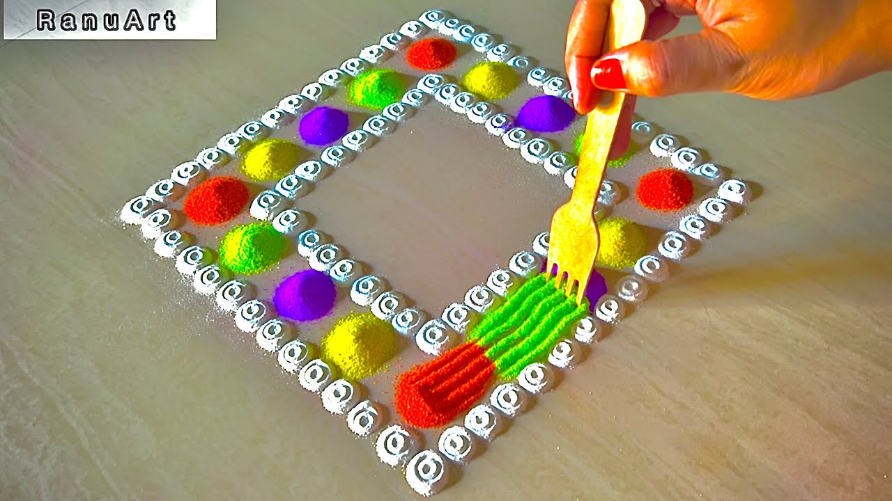 Easy Diwali Rangoli Designs | Simple & Beautiful Rangoli for Diwali 2025 | Ranu Art