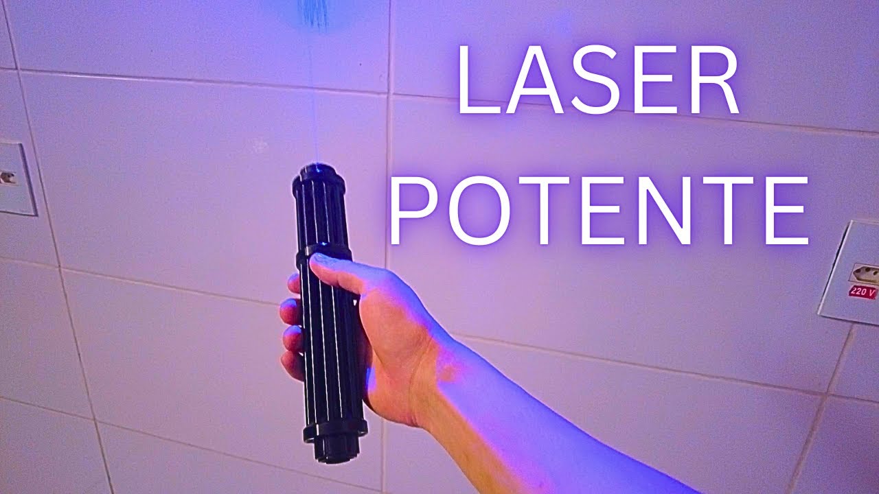 COMPREI UM LASER SUPER POTENTE QUE QUEIMA