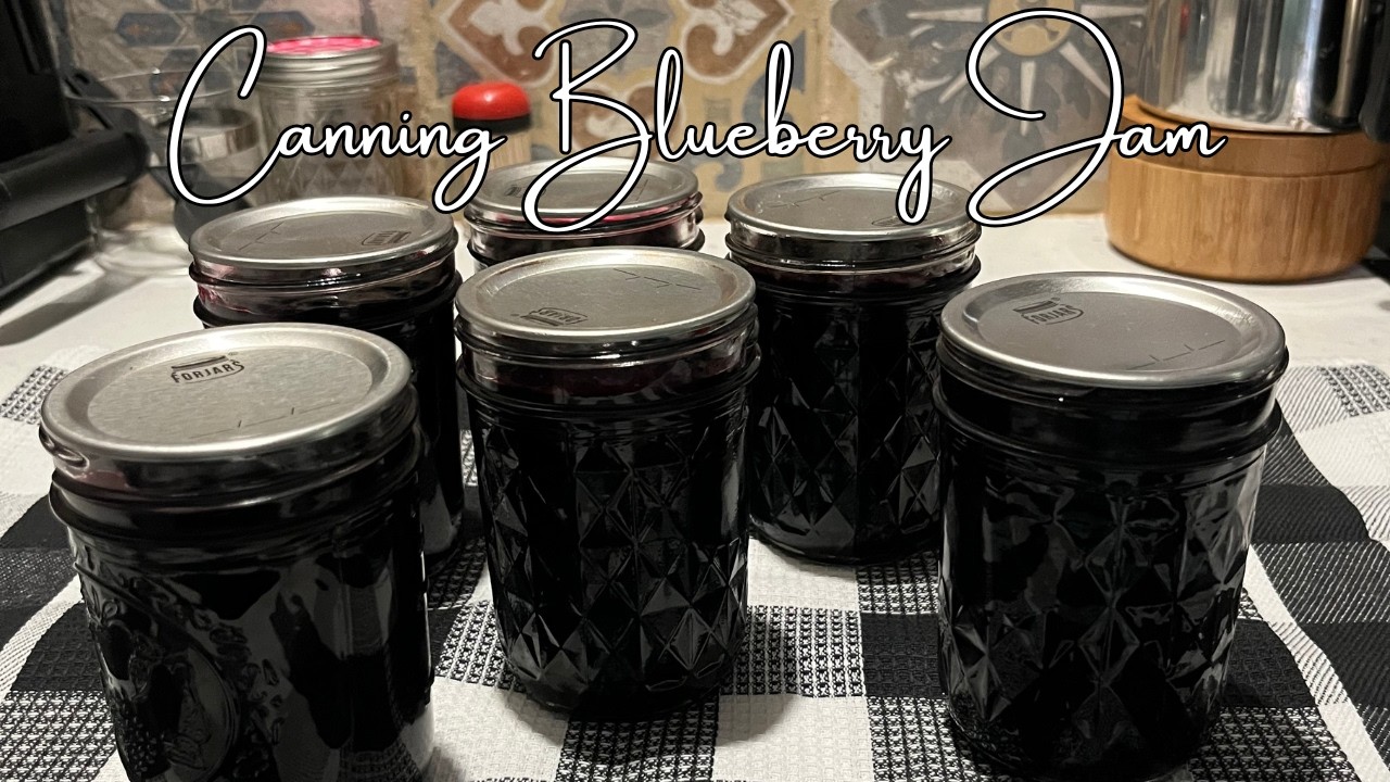 Canning Blueberry Jam