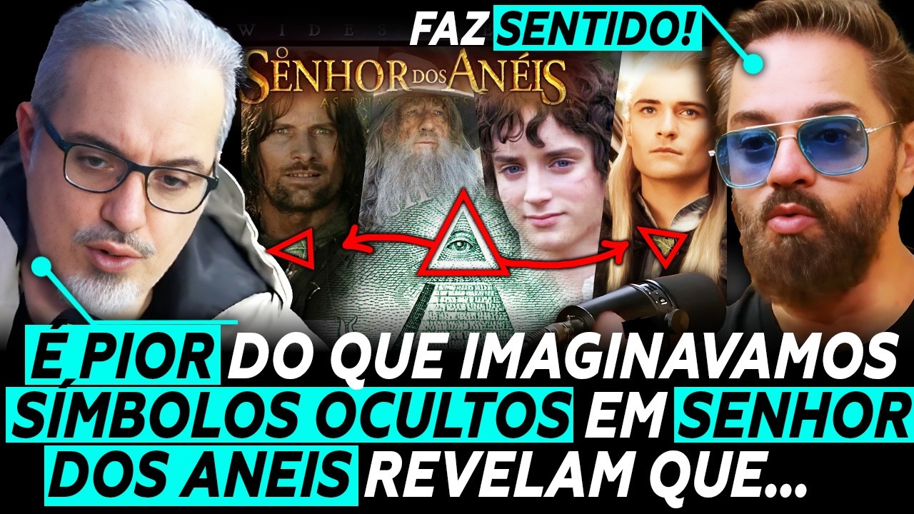 OS SIMBOLOS OCULTOS escondidos em SENHOR DOS ANEIS Com Vilela no Inteligência Ltda