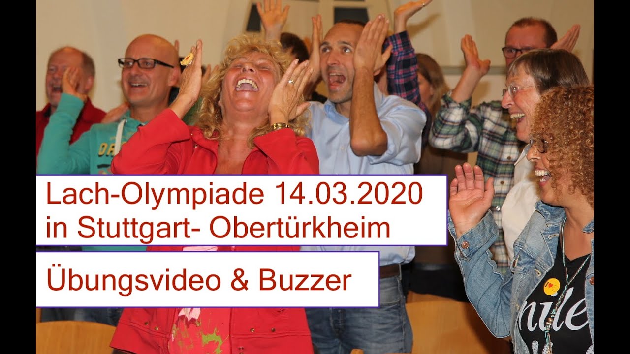 Lachen, Lachyoga, Lach-Olympiade - das Training /  Infos und Anmeldung www.stuttgarter-lachschule.de