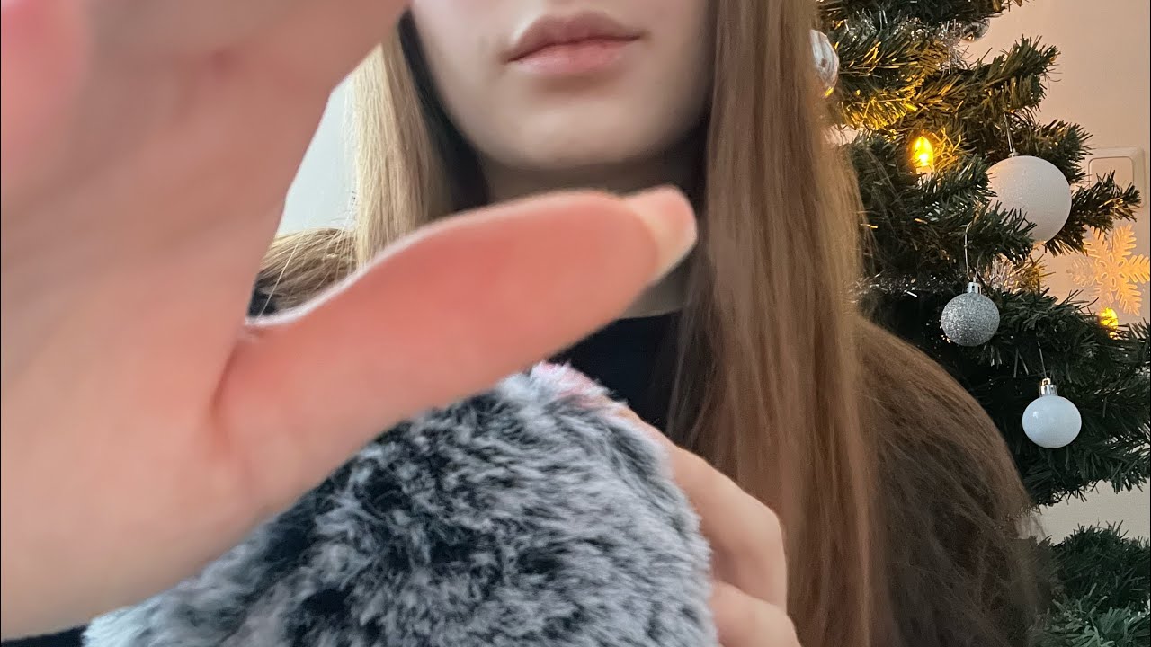 ASMR SUOMI | Katsojan toive: päähieronta pörrömikillä 💆🏻‍♀️
