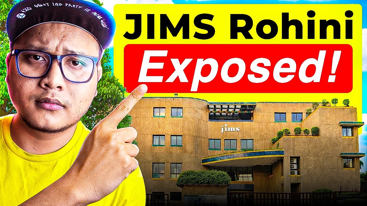 JIMS Rohini Honest Review🤬 | Placements, Fees & Reality Check!