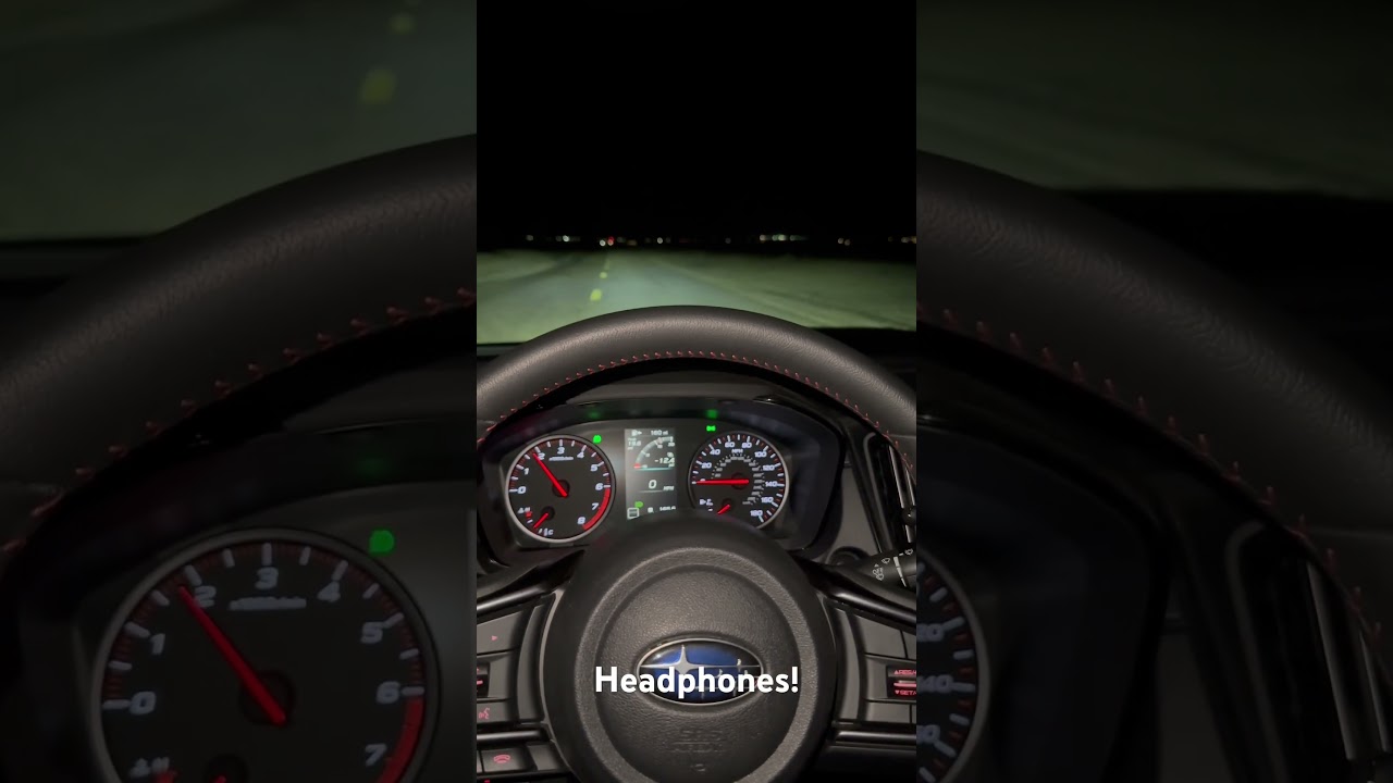 2022 WRX Testing the new Launch Control Feature. #wrx #vb #2022 #boost #mishimoto #subaru #cobb