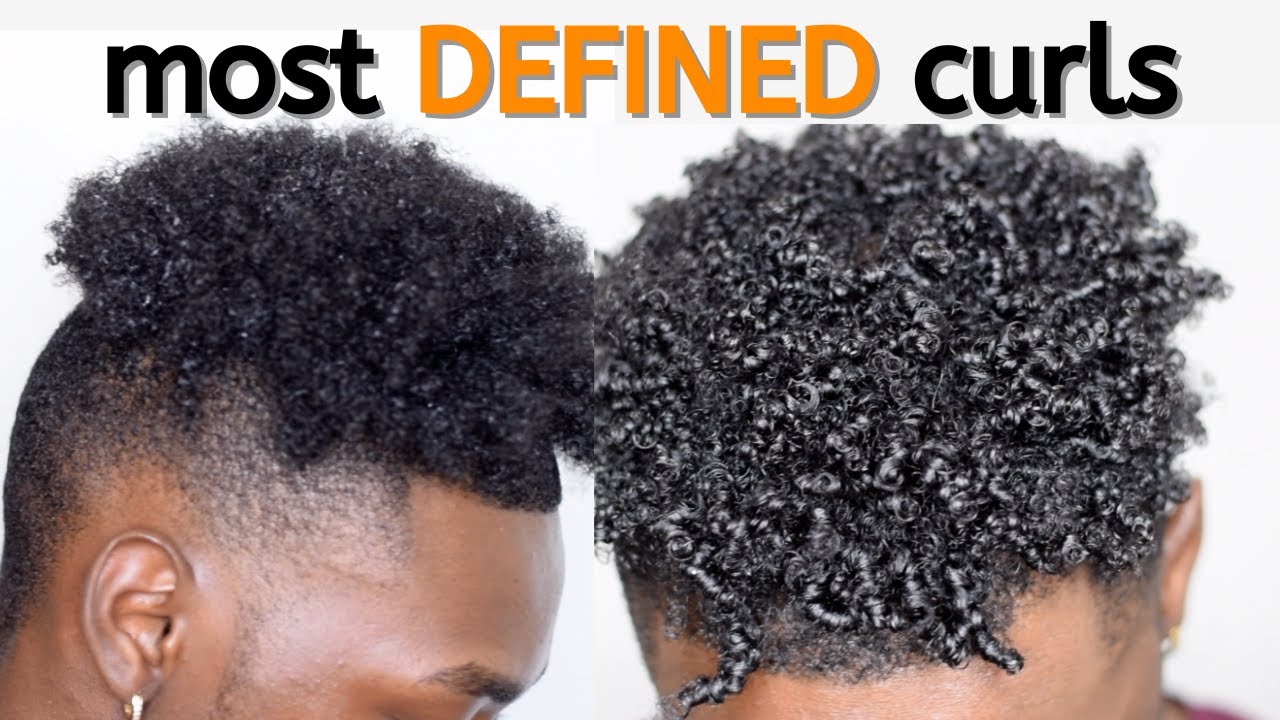 HOW TO: Curly Hair Tutorial for Black Men! | SUPER DEFINED
