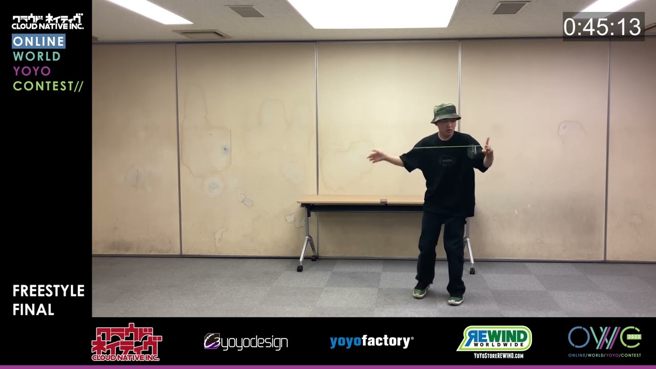 [OWYYC2022] 1A Final - Arata IMAI - ONLINE WORLD YOYO CONTEST 2022