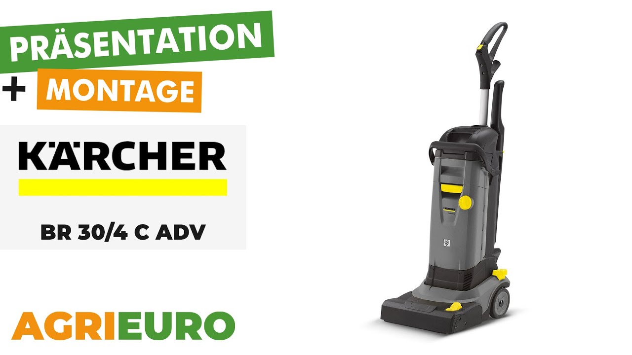 Produkt- und Montagevideo Kärcher Pro BR 30/4 C Adv - Kompakte Scheuersaugmaschine