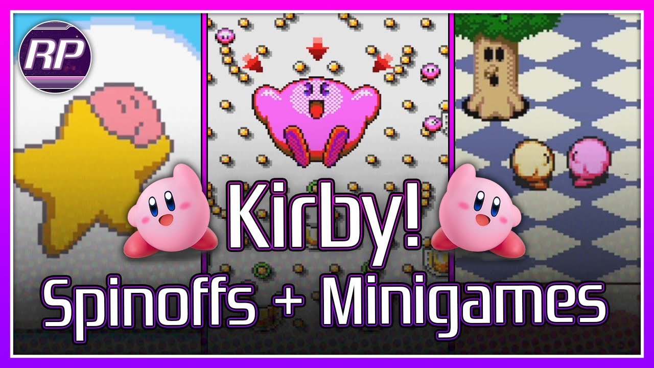 Kirby Series Spinoffs & Minigames! - Retro Pals