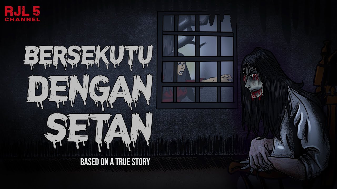 KETIKA IBUKU BERSEKUTU DENGAN SETAN  -- CERITA HOROR PENGABDI SETAN (1) #OMMAMAT
