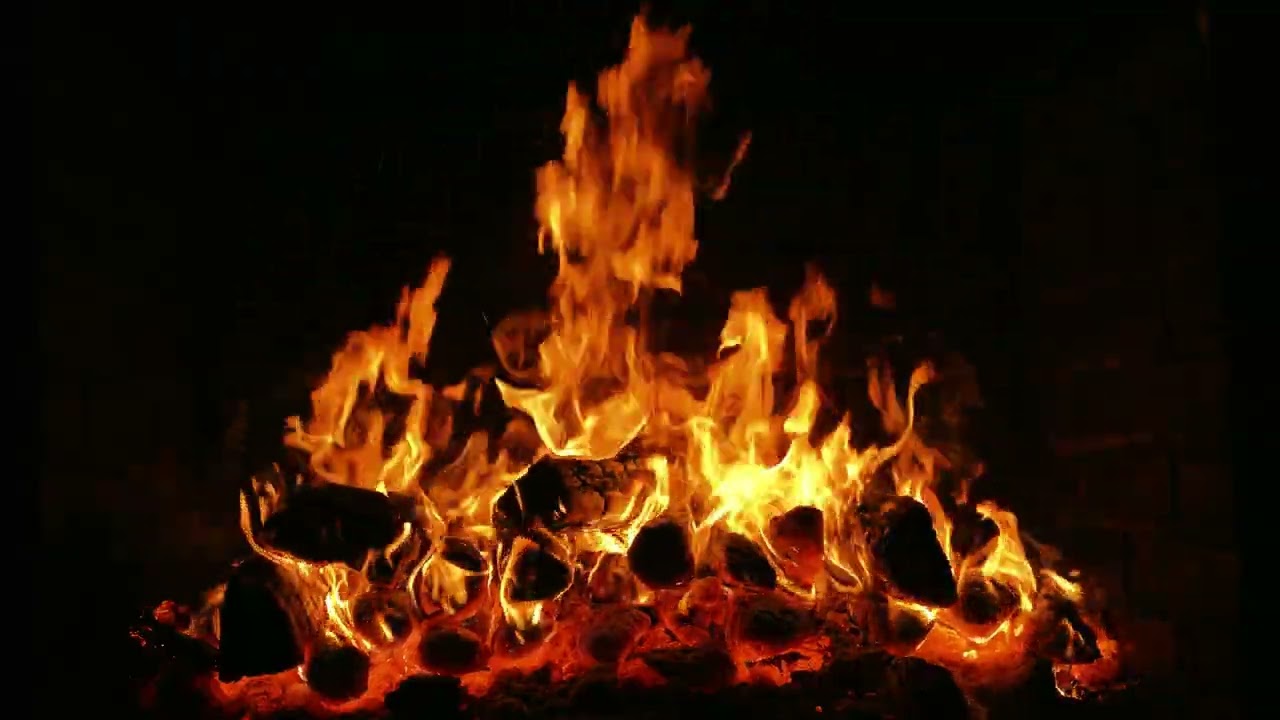 🔥 4K Cozy Fireplace No Ads No AI, Real Wood Burning Crackling 12 Hours 🪵 Deep Sleep & Study Ambience