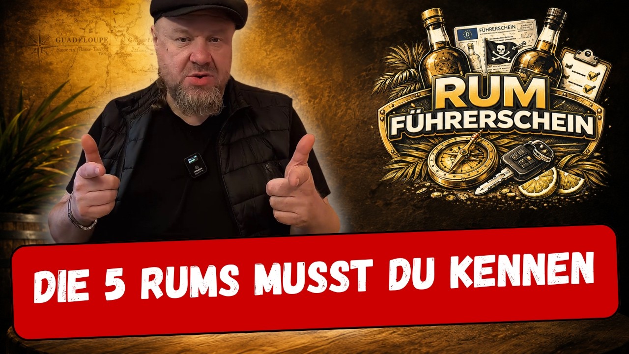 🎓 5 Rums, die du unbedingt probieren solltest (zum Start in die Rumwelt) | RUM F&Uuml;HRERSCHEIN