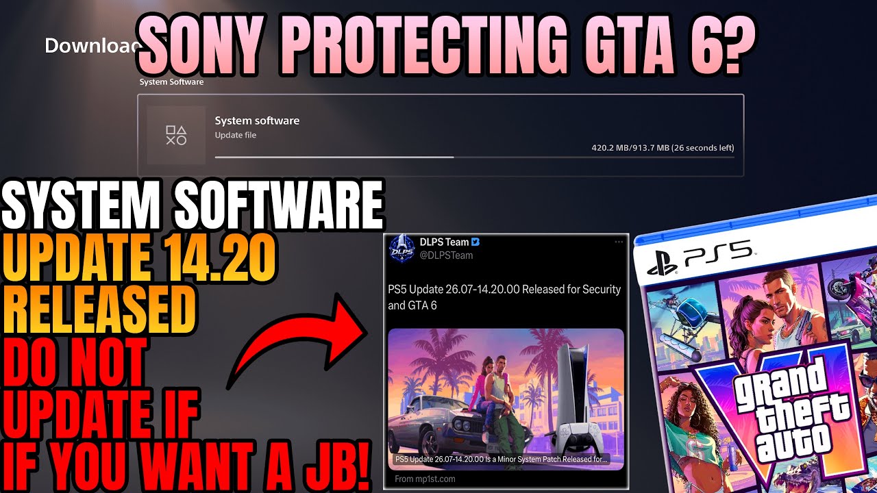 NEW PLAYSTATION 5 SYSTEM SOFTWARE UPDATE 14.20! ⚠️
