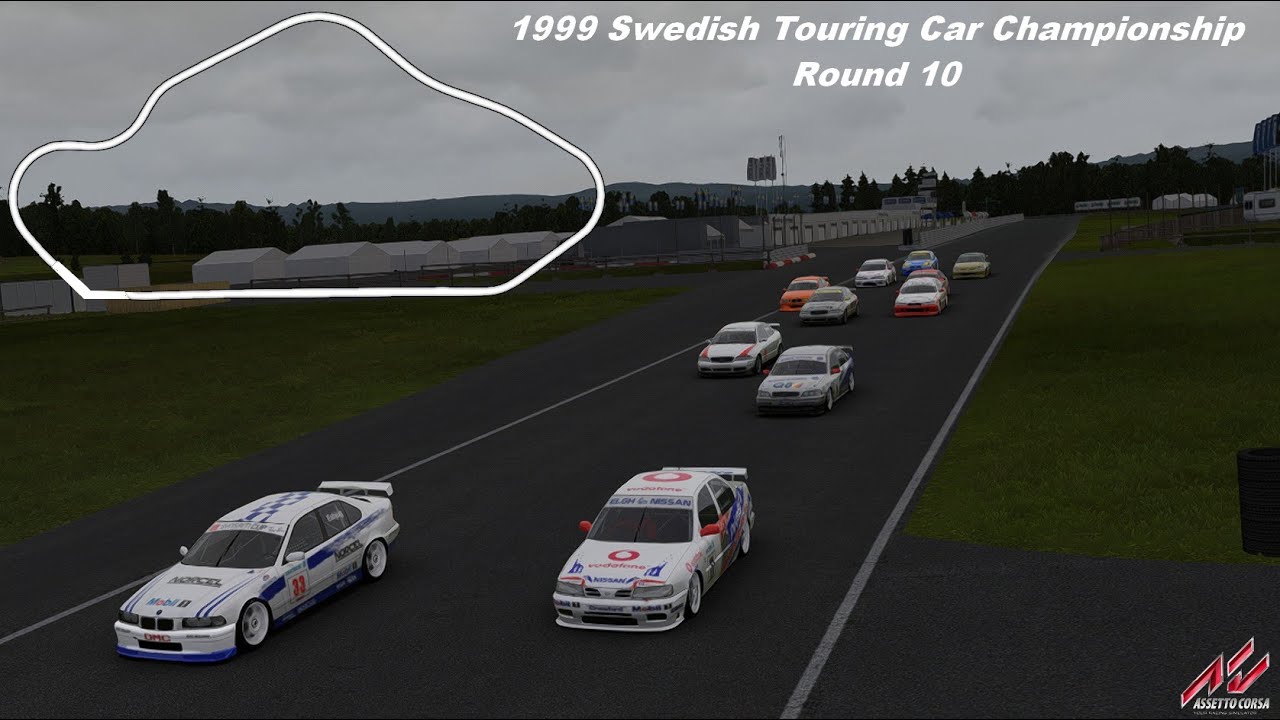 1999 Swedish Touring Car Championship at Falkenbergs - Race 2 (Assetto Corsa)