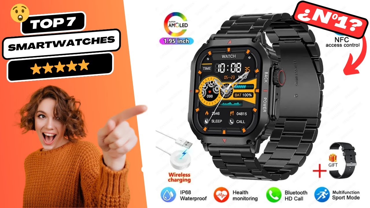 Mejores SMARTWATCH BARATOS de Aliexpress en 2024 ⌚️ Mejor Reloj Inteligente de Aliexpress