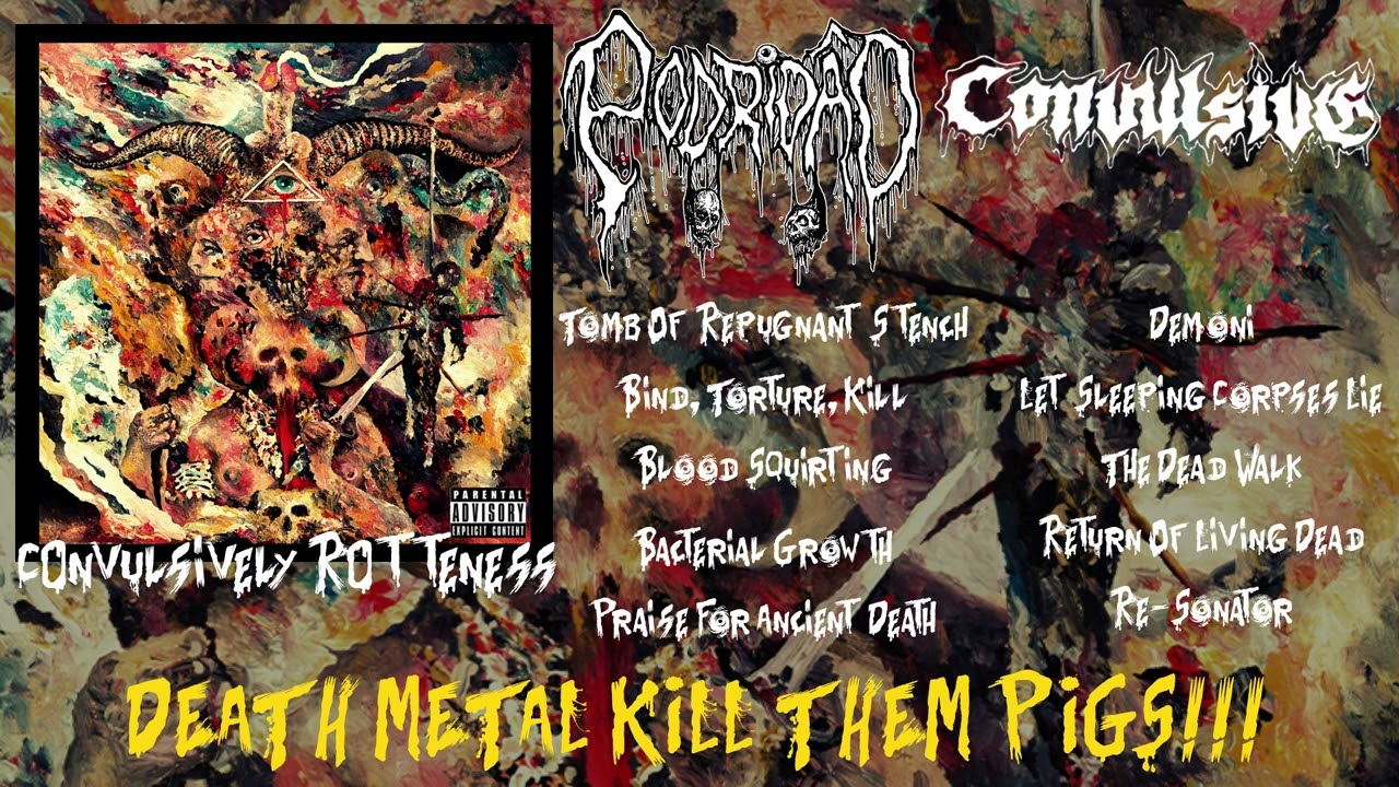 Podridão + Convulsive - Convulsively Rotteness (Split)