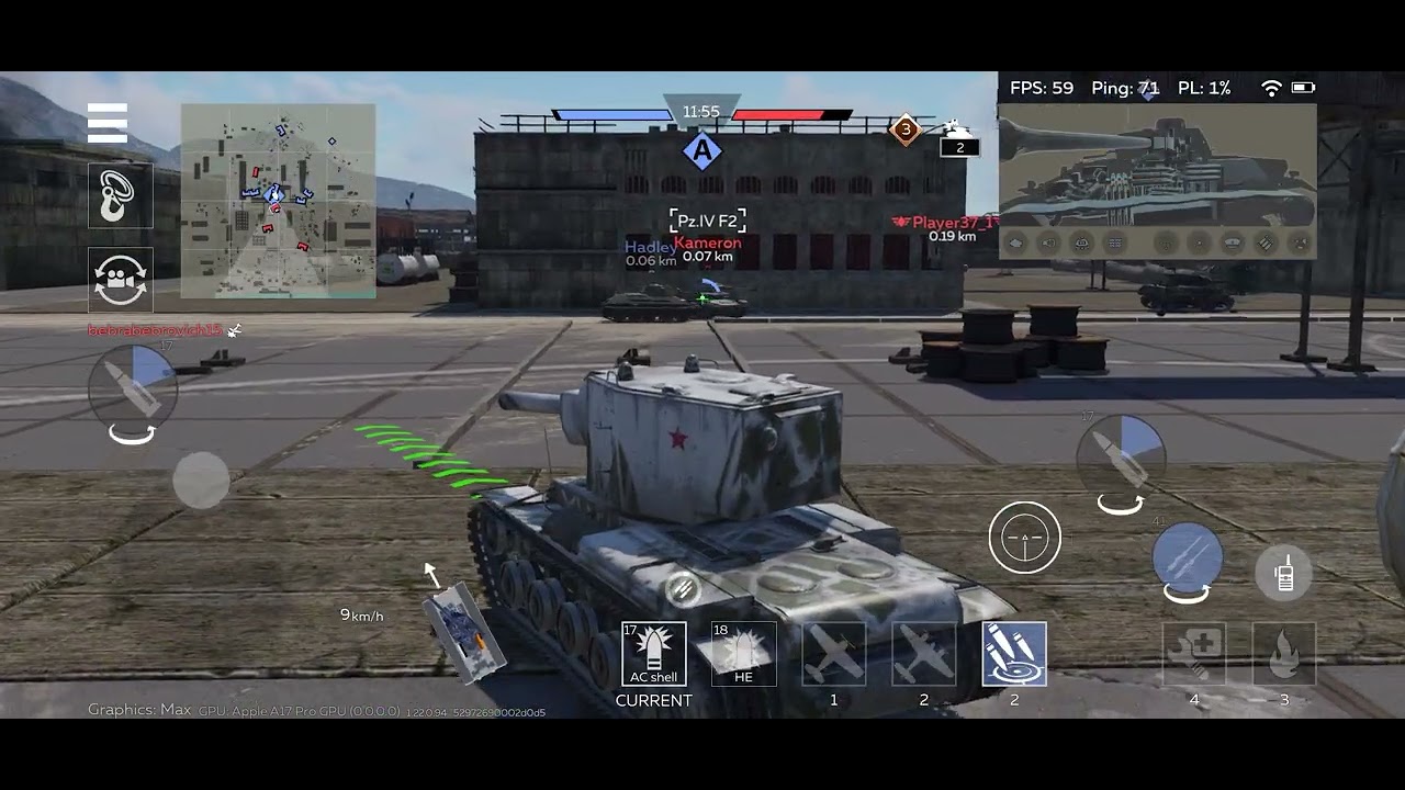 Kv-2 the bunker buster very scary 