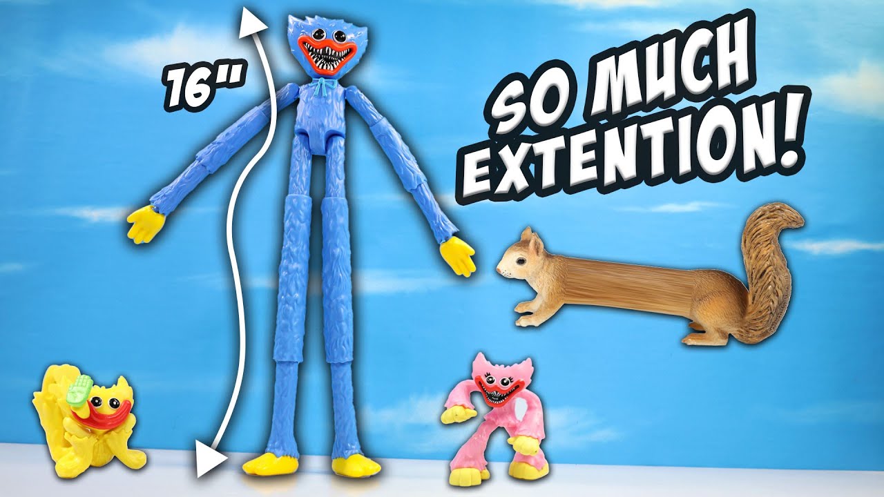 Poppy Playtime расширяет возможности фигурки Huggy Wuggy. Насколько высоким он может стать?