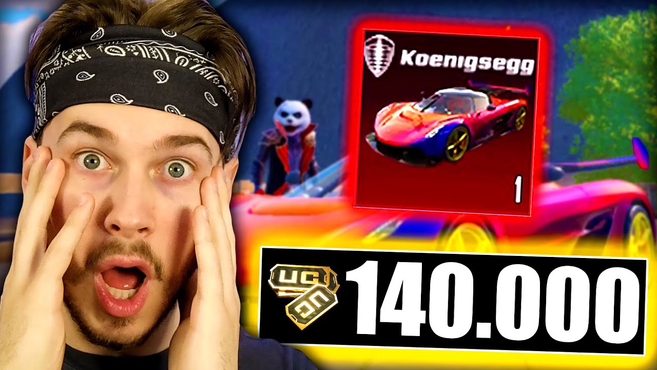 140 000 долларов UC за KOENIGSEGG 😍🔥