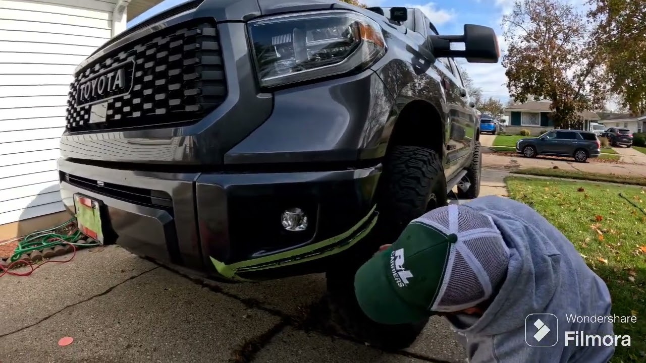 2018 Toyota Tundra Viper Bumper Cut