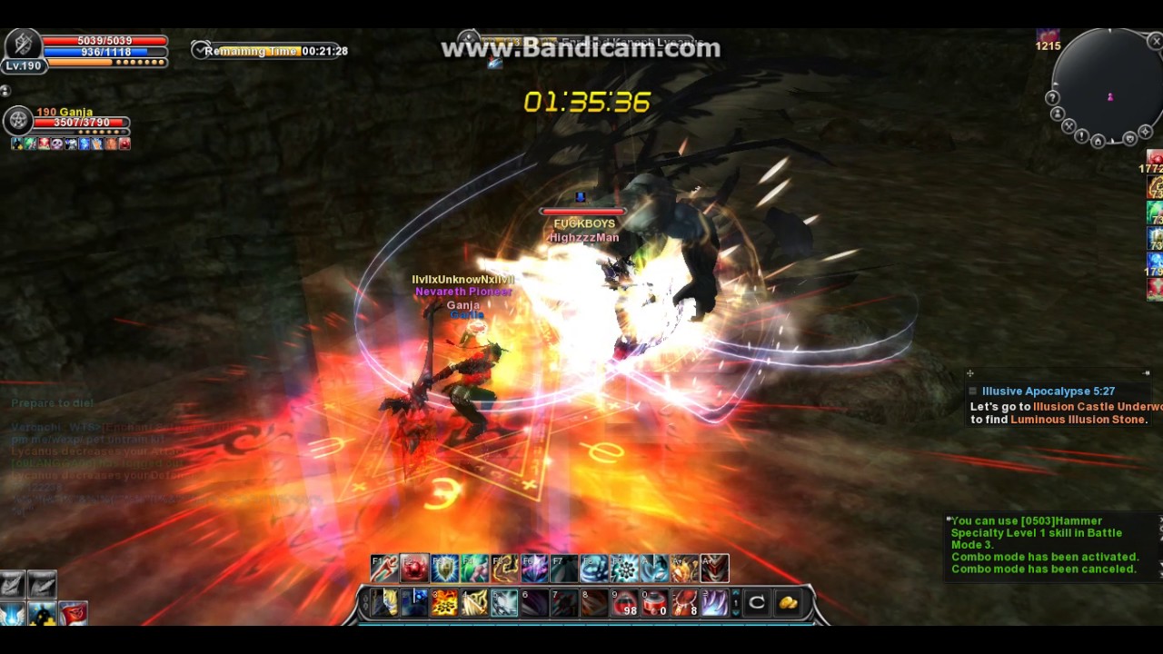 cabal 1 map 105 last boss