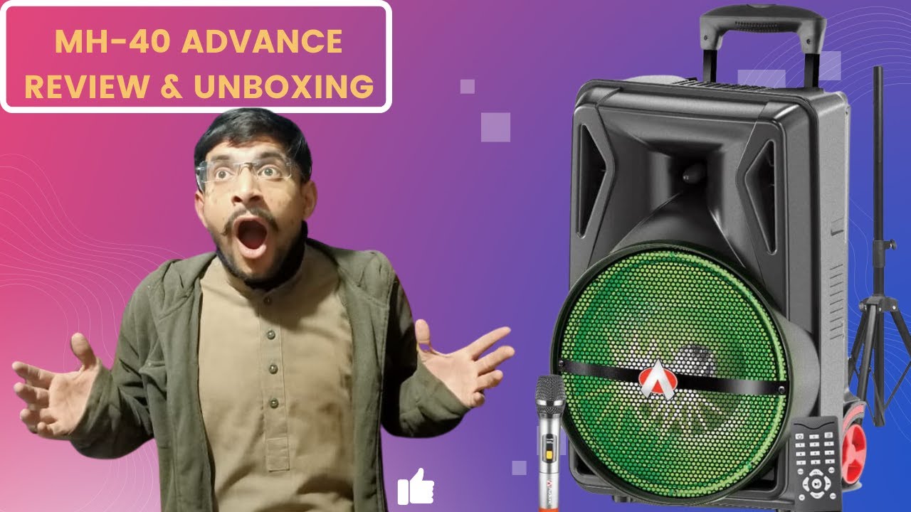 Mehfil 40 Advance Speaker || MH-40S Advance