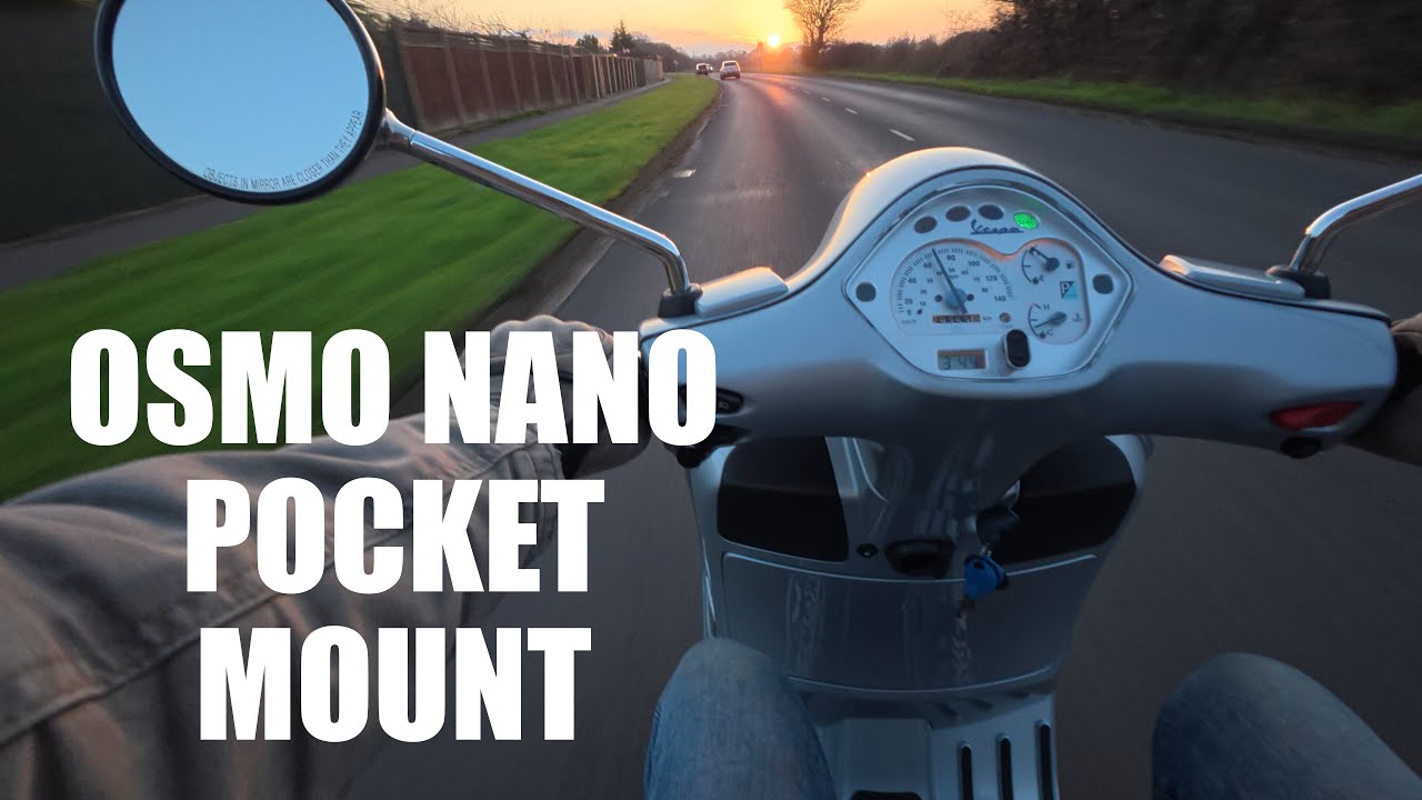 Osmo Nano Vespa Run 4K