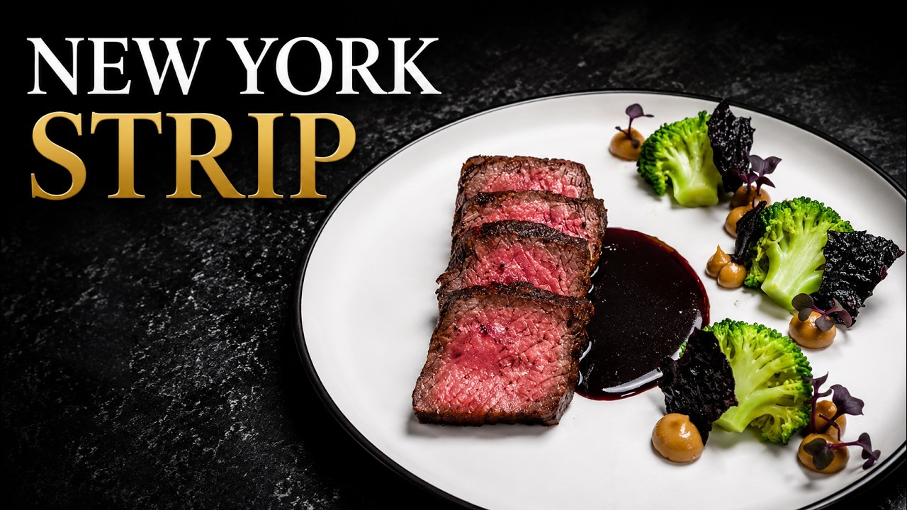 Elevate Your Dinner: Luxury Strip Steak & Cabbage Jus!