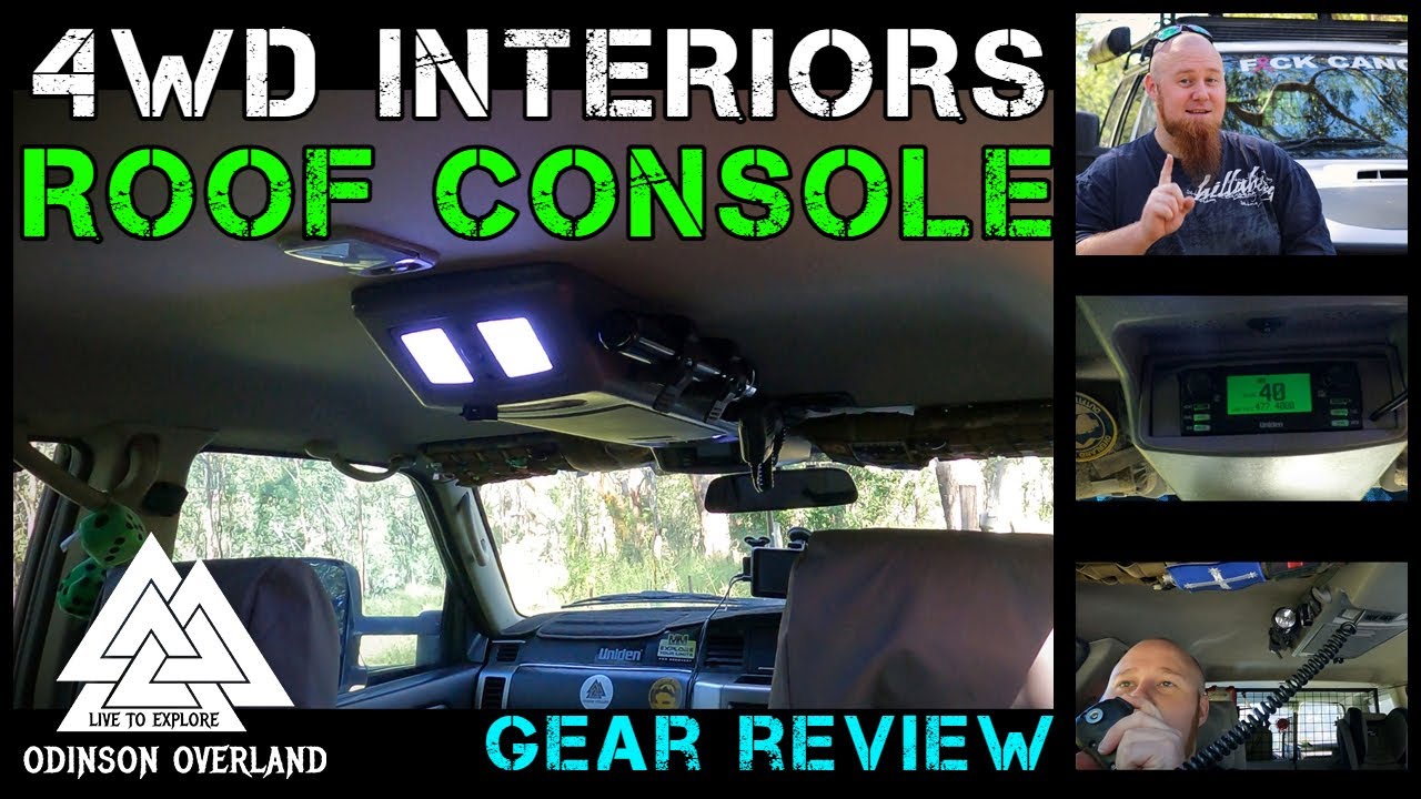 OUTBACK ROOF CONSOLE - 4WD INTERIORS - Gear Review - Best DIY Mod For 4X4, Touring & Overlanding