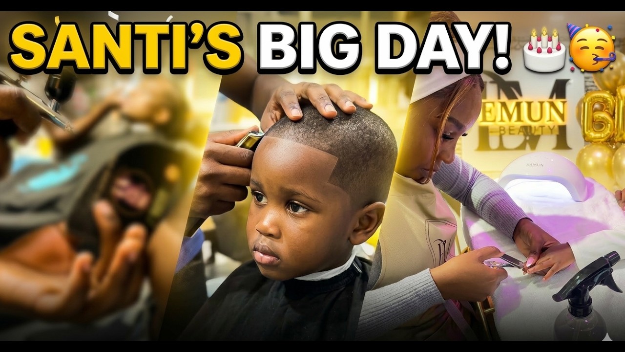 Готовимся к дню рождения Санти! 🥳 Всё готовим ✨