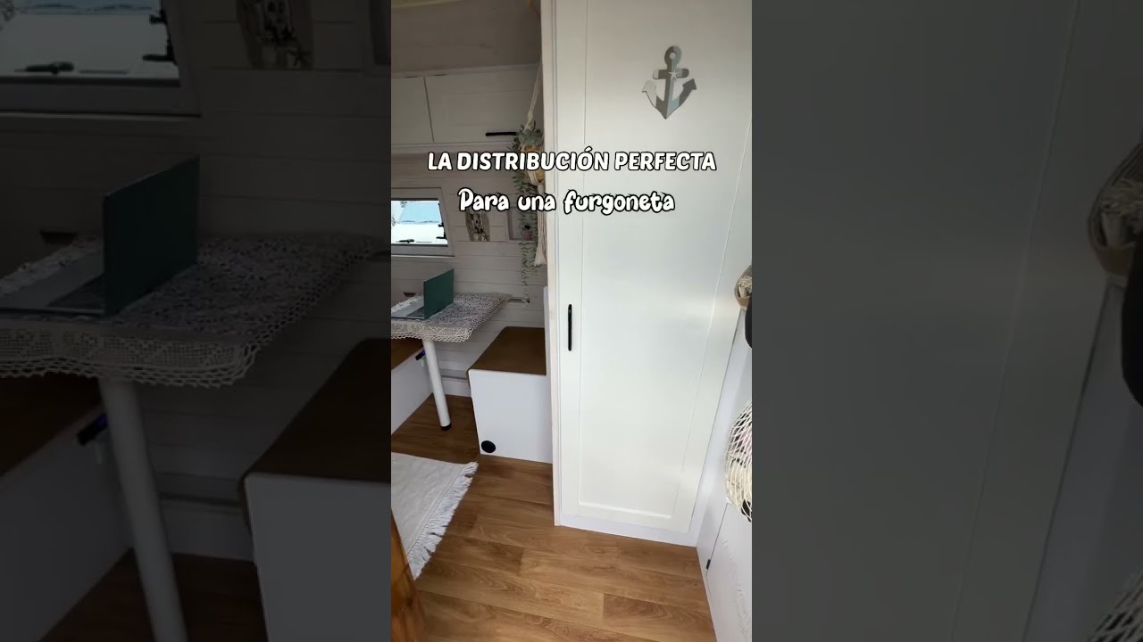 La distribuci&oacute;n perfecta para una furgo camper 🚐