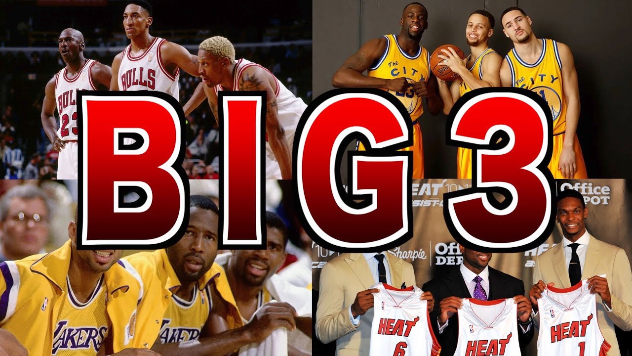 【反則級】NBA史上最高のBIG3 TOP7