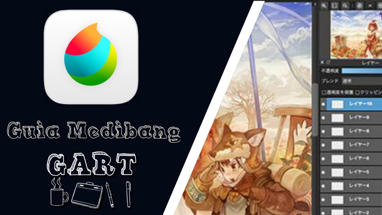 GUIA MEDIBANG | Instalação e ferramentas básicas