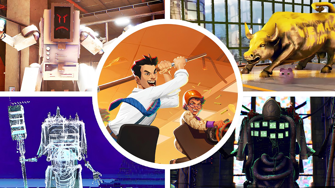 Last Man Sitting - All Bosses + Ending