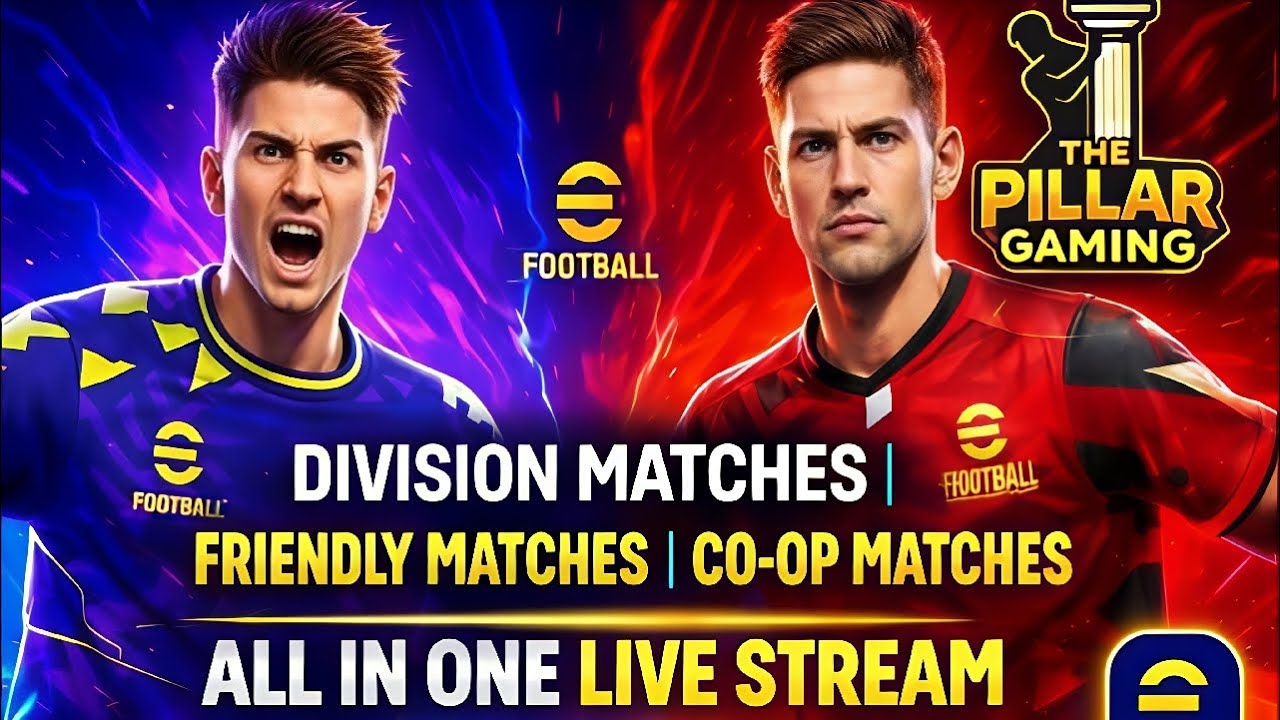 Efootball ⚽🎮 All in one live stream #efootball #live #pes #football