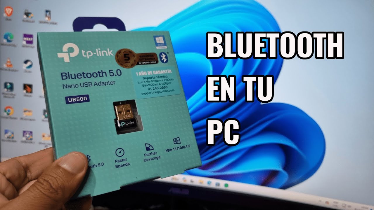 Bluetooth 5.0 Nano adaptador USB TP- Link UB500 Unboxing e Instalación